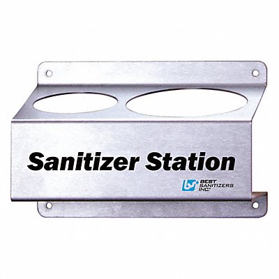 BEST SANITIZERS INC. USP10256 Mounting Bracket 6-13/64 D Wall Mount