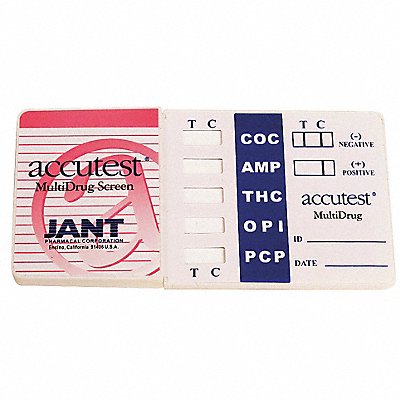 ACCUTEST DS61AC425 Urine Drug Test Kit 25 Number of Tests