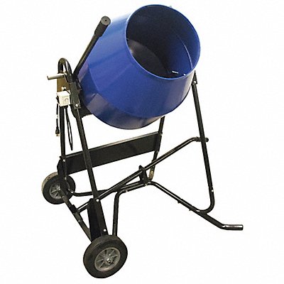 MARSHALLTOWN 300DDTK Concrete Mixer Steel Drum 115V 218 lb.