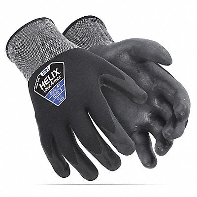 HEXARMOR 1091L9 Coated Gloves Nylon L PR