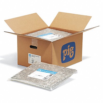 PIG MAT1201 Oil Water Filter Mat Pads 18 L 15 W PK50