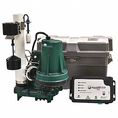 ZOELLER 5080018 Sump/Battery Back-Up System Pump HP 1/3
