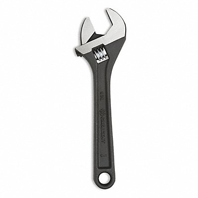 CRESCENT AT26VS Adjustable Wrench Steel Black Oxide 6