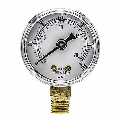 PIC GAUGES 101D158H Pressure Gauge Nominal 1-1/2 Dial