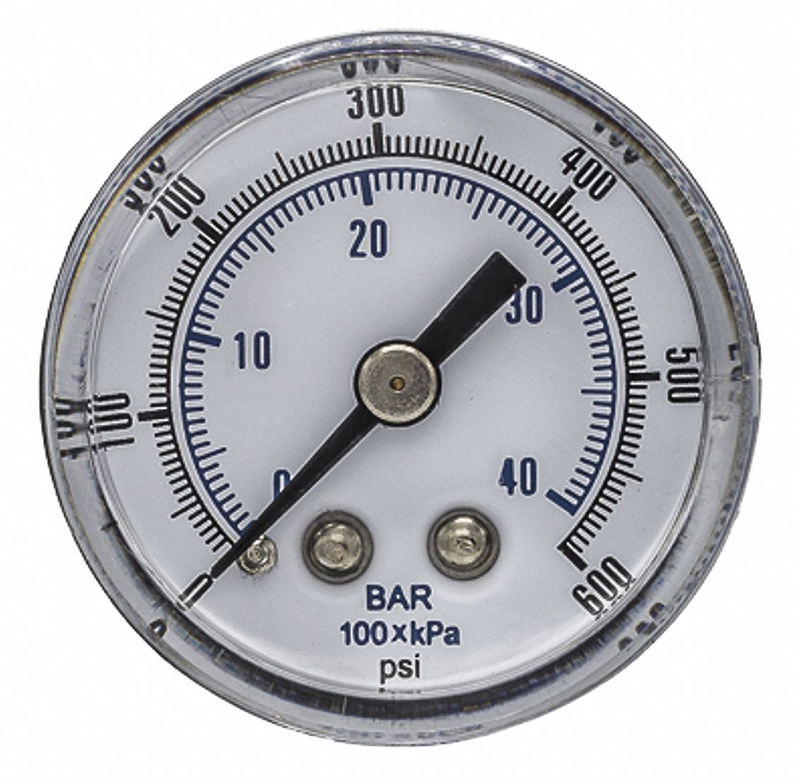 PIC GAUGES SEP102D158KBSPT Pressure Gauge Nominal 1-1/2 Dial
