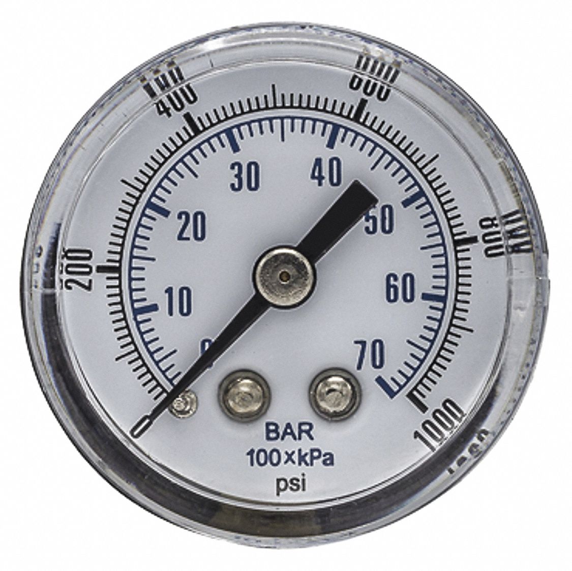 PIC GAUGES SEP102D158MBSPT Pressure Gauge Nominal 1-1/2 Dial