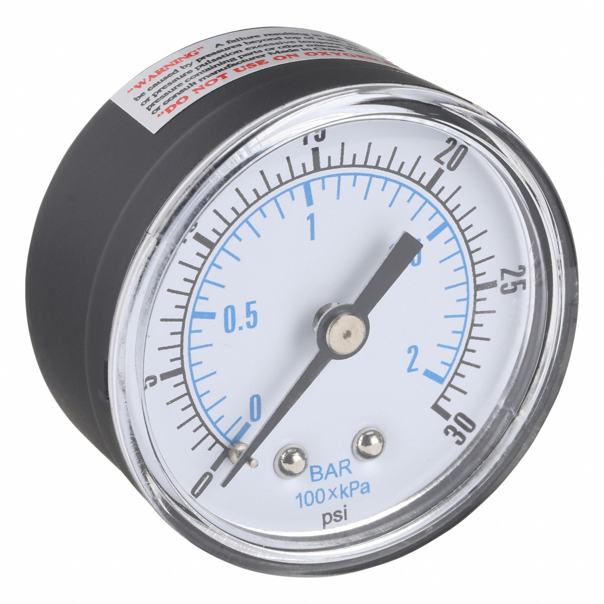 PIC GAUGES SEP102D204CBSPT Pressure Gauge General Purpose 2 Dial
