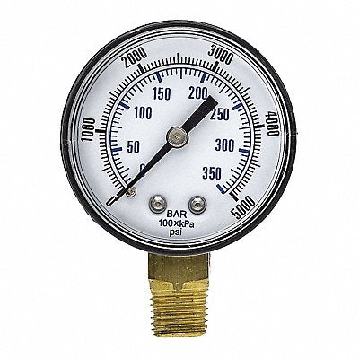 PIC GAUGES SEP101D204R Pressure Gauge General Purpose 2 Dial