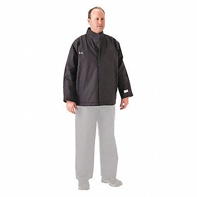 NASCO 1801JN120 Flame Resistant Rain Jacket PU 4XL Blue