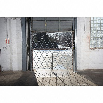 GRAINGER SECO665 Folding Gate Grey 5 to 6 ft Opening W