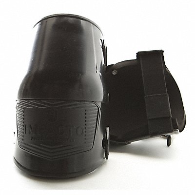 IMPACTO 89500 Knee Pad UNIV Button Black PR