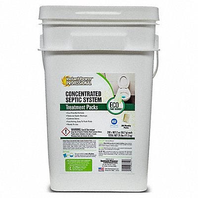 INSTANT POWER PROFESSIONAL 8864 SepticSystem Treatment Bucket 200ct Pacs