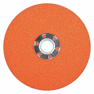NORTON 69957370211 Fiber Disc 5 in Dia 5/8 in Arbor