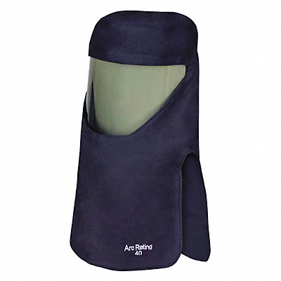 NATIONAL SAFETY APPAREL H65UQUQ40HATPV Arc Flash Hood Universal Size Navy