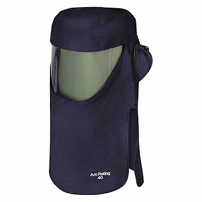 NATIONAL SAFETY APPAREL H65UQUQFAN40PV Arc Flash Hood Universal Size Navy
