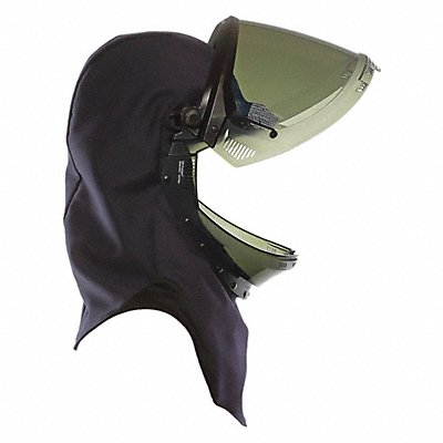 NATIONAL SAFETY APPAREL H65UQUQ40LF Arc Flash Hood Universal Size Navy
