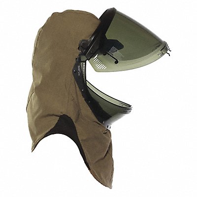 NATIONAL SAFETY APPAREL H65NPQH40LF Arc Flash Hood Universal Size Green