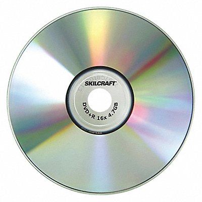 54ZH78 ABILITY ONE 7045020000000 DVD-R Disc 4.70 GB 120 Min PK25
