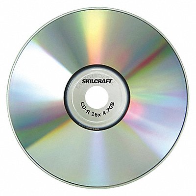 ABILITY ONE 7045020000000 CD-R Disc 700 MB 80 Min PK100