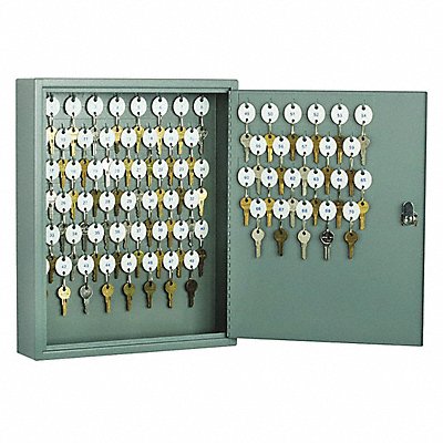 54ZH80 ABILITY ONE 7125000000000 Key Cabinet Wall Mount 17-1/4 H