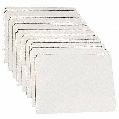 ABILITY ONE 7530000000000 File Folder Letter Straight TabCut PK100