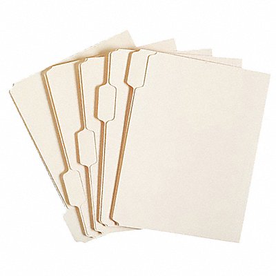ABILITY ONE 7530000000000 File Folder Legal 1/5 Tab Cut PK100
