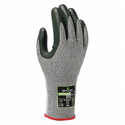 SHOWA 386XL09V VF Coated Gloves Gry XL 54ZU21 PR