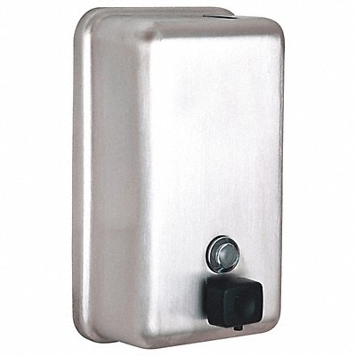 TOUGH GUY 54ZU84 Soap Disp SLVR 1 200 mL 2 7/8 inD