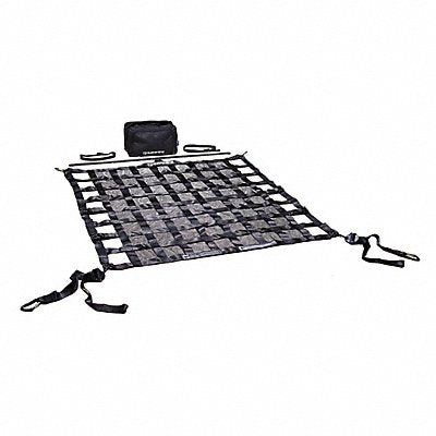 QUARANTINE RESTRAINTS QABIRN Cargo Net 400 lb/in Polyester Black