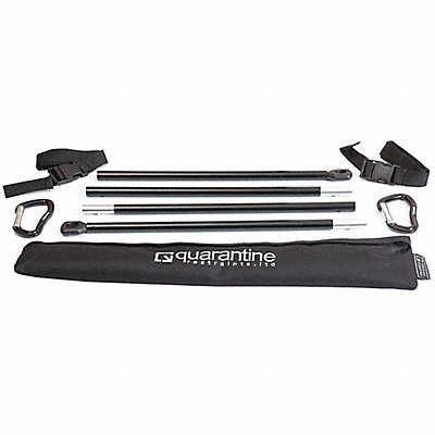 QUARANTINE RESTRAINTS QABLBN Cargo Net 400 lb/in Polyester Black