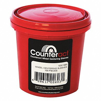 COUNTERACT WCSC Wheel Centering Sleeves PK100