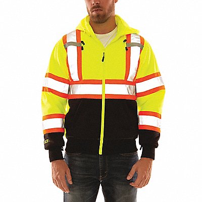 TINGLEY S78122C High Visibility Sweatshirt 3XL Polyester