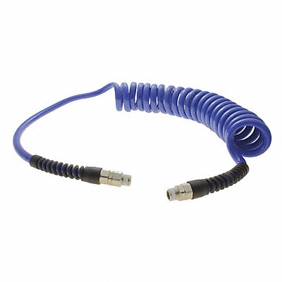ATP TT3810NBRS2 Coiled Air Hose Assembly 3/8 ID x 8 ft.