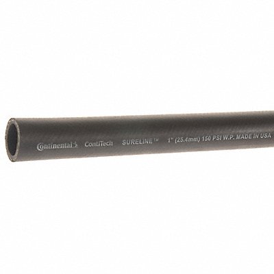 CONTINENTAL CWH10025G Garden Hose 1 ID x 25 ft Black