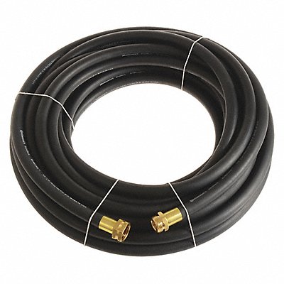 CONTINENTAL CWH05025MFG Garden Hose 1/2 ID x 25 ft Black