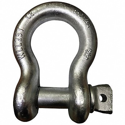 GRAINGER 55AX89 Anchor Shackle 50 000 lb Carbon Steel