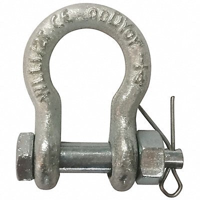 GRAINGER 55AX90 Anchor Shackle 1 000 lb Carbon Steel