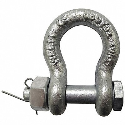 GRAINGER 55AX92 Anchor Shackle 2 000 lb Carbon Steel