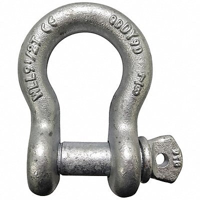 GRAINGER 55AY23 Anchor Shackle 19 000 lb Alloy Steel
