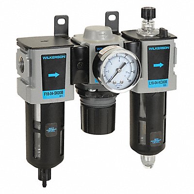 WILKERSON C1803FKG0B Filter/Regulator/Lubricator 3 pcs.
