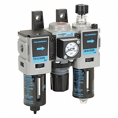 WILKERSON C0802FKG0B Filter/Regulator/Lubricator 3 pcs.