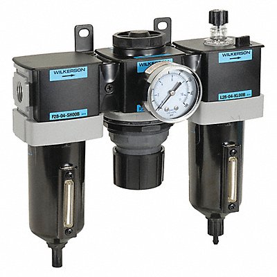 WILKERSON C2804FLG0B Filter/Regulator/Lubricator 3 pcs.