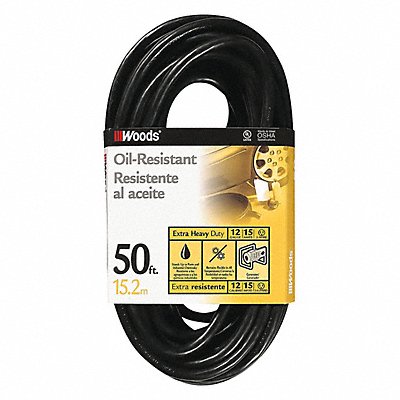 SOUTHWIRE 64816901 Extension Cord 12 AWG 125VAC 50 ft L