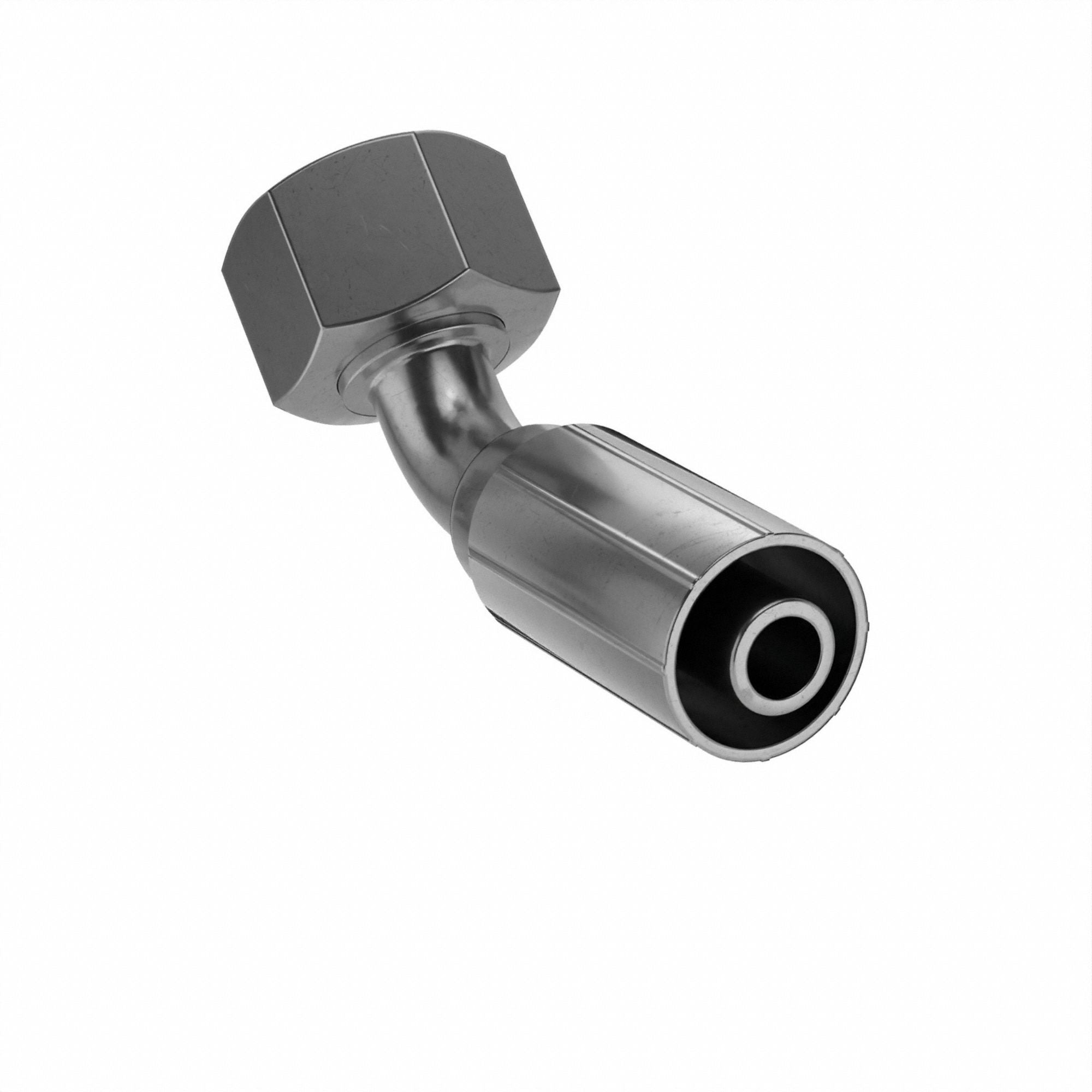 PARKER 10C43168 Crimp Fitting 45 Deg 1/2 ID M24-1.5 F