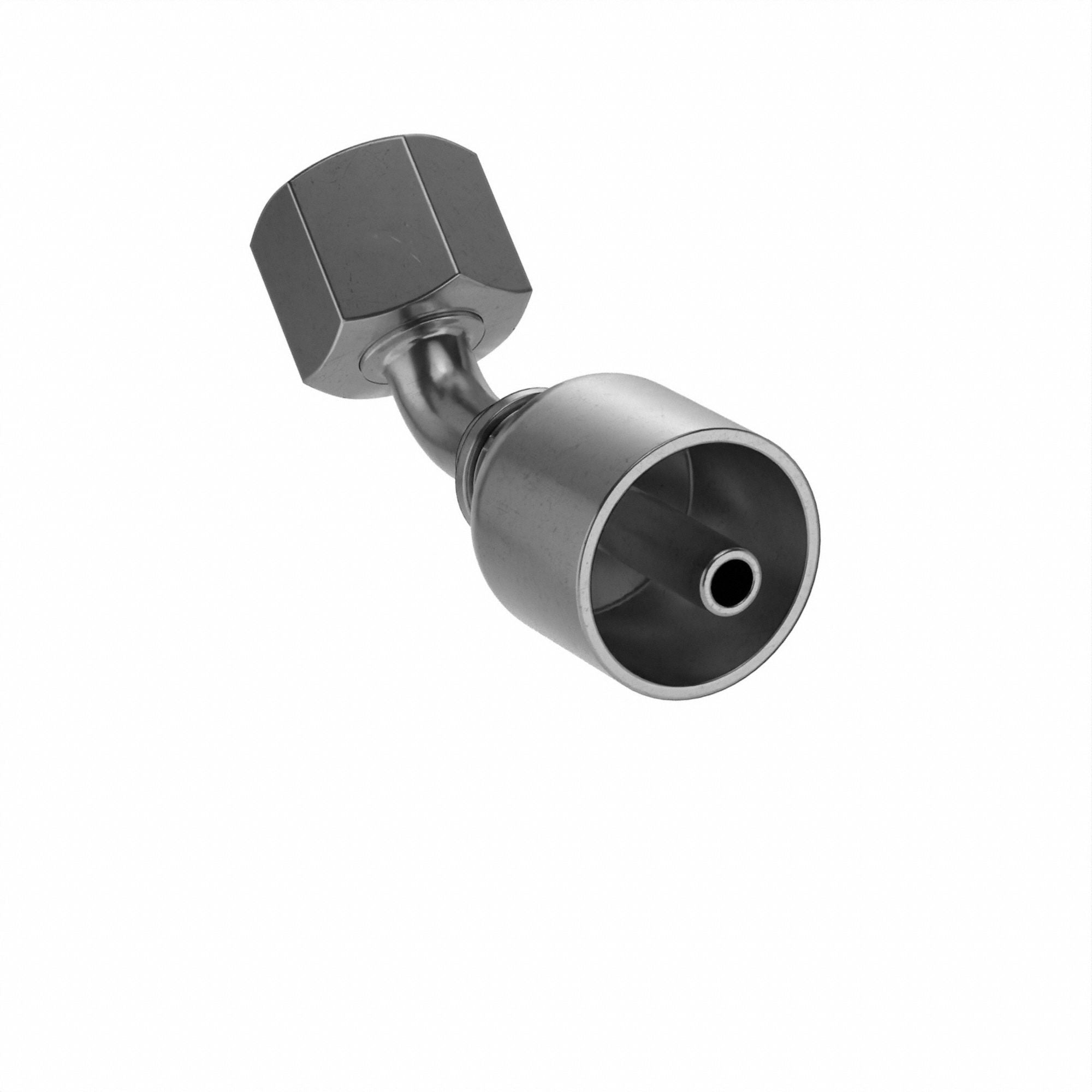 PARKER 10C4384 Crimp Fitting 45 Deg 1/4 ID M16-1.5 F
