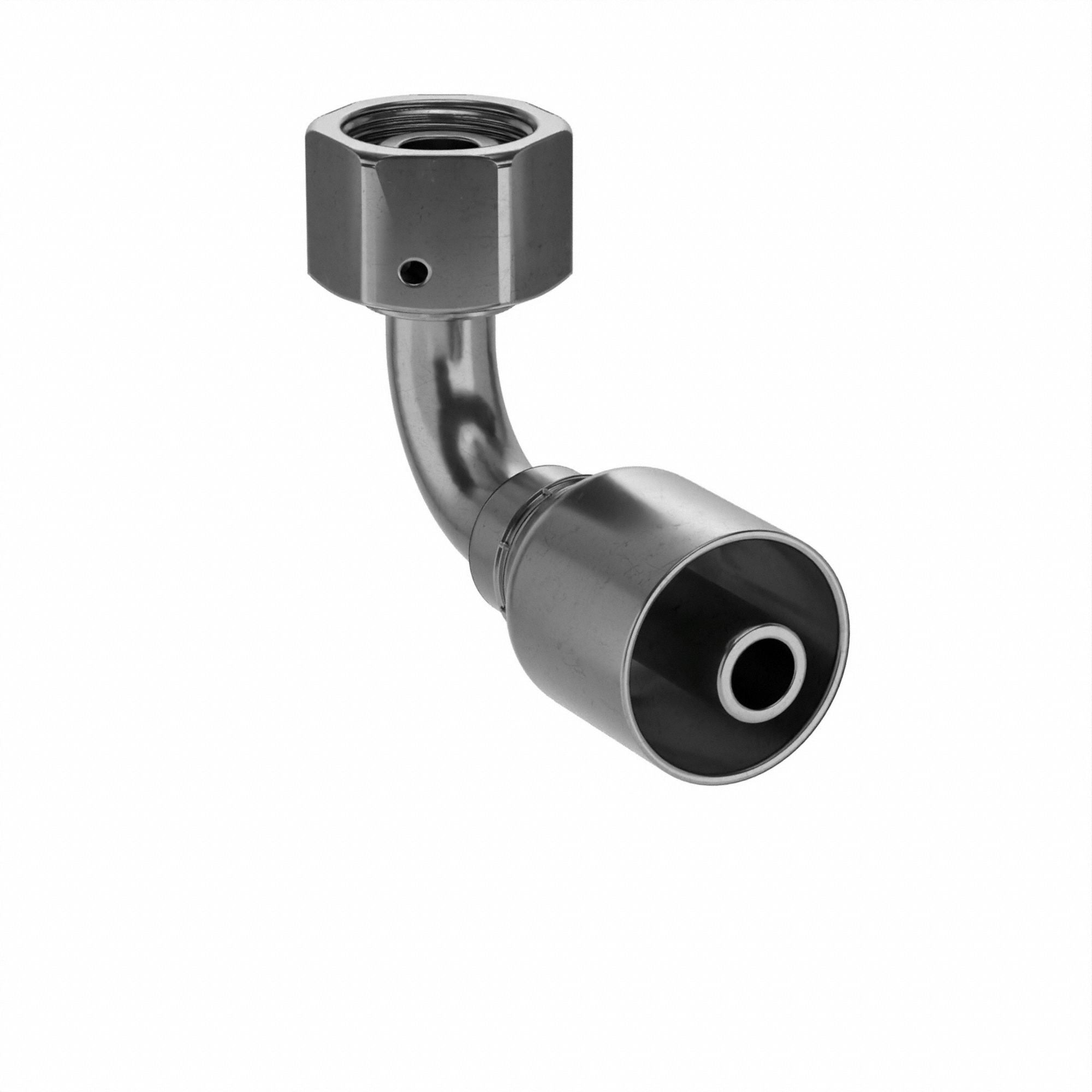 PARKER 11C43168 Crimp Fitting 90 Deg 1/2 ID M24-1.5 F