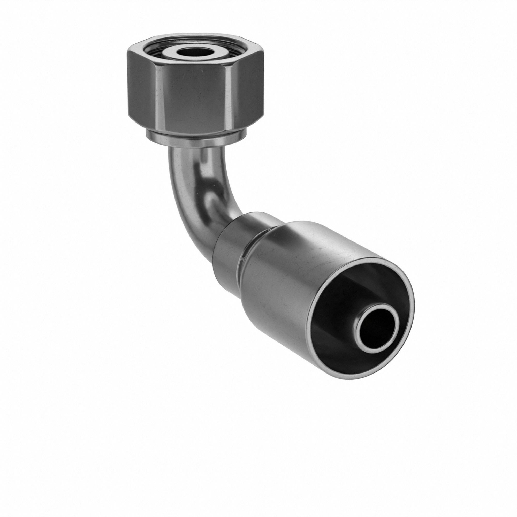 PARKER 11C772010 Crimp Fitting 90 Deg 5/8 I.D. M30-2 F