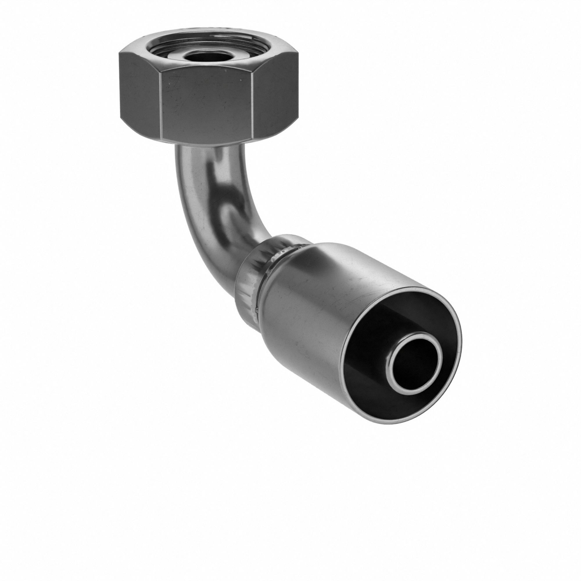 PARKER 11C773016 Crimp Fitting 90 Deg 1 ID M52-2 F