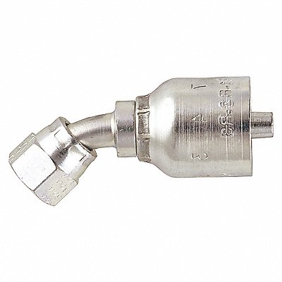 PARKER 137771212 Crimp Fitting 45deg 3/4 ID 1-1/16 FJIC