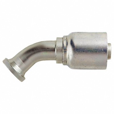 PARKER 14F772420 Crimp Fitting 45 Deg 1-1/4 ID MFlange